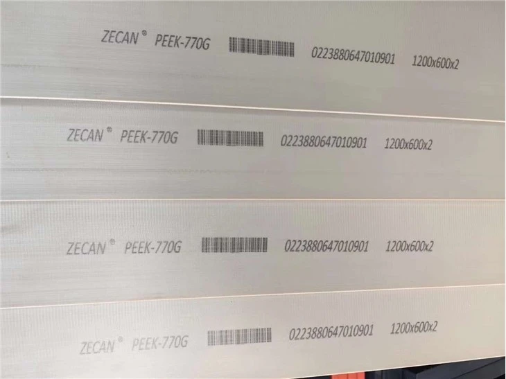 PEEK Sheets With Full Range Thickness Up To 2mm in Thinnest